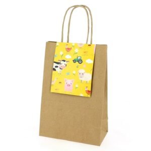 6 Sacs Cadeaux Animaux de la Ferme