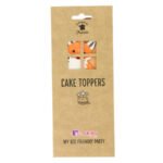 Cake Toppers Animaux de la Forêt