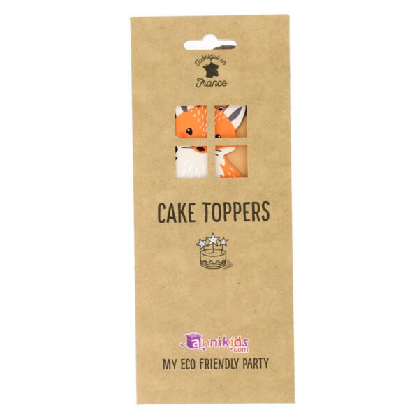 Cake Toppers Animaux de la Forêt