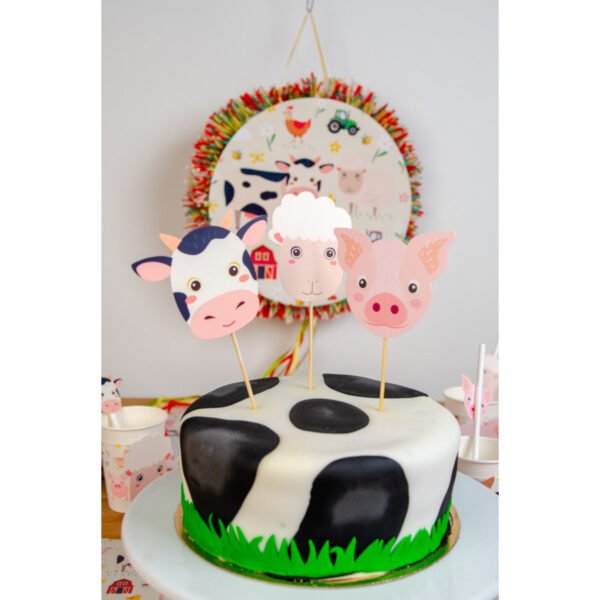 Cake Toppers Animaux de la Ferme