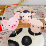 Cake Toppers Animaux de la Ferme