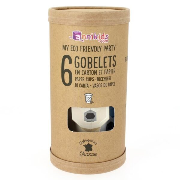 6 Gobelets Animaux Polaires