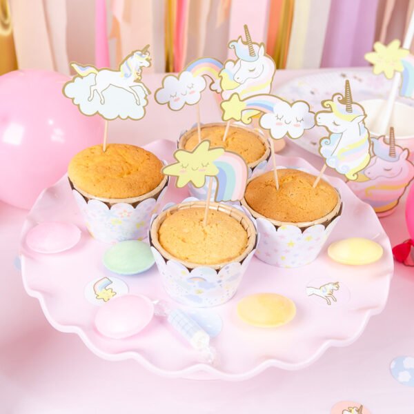 Kit Cupcakes Licorne