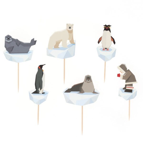 Kit Cupcakes Animaux Polaires