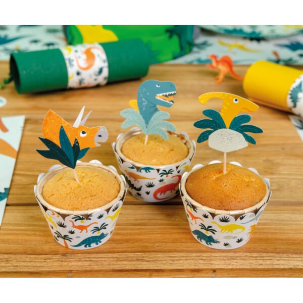 Kit Cupcakes Dinosaures