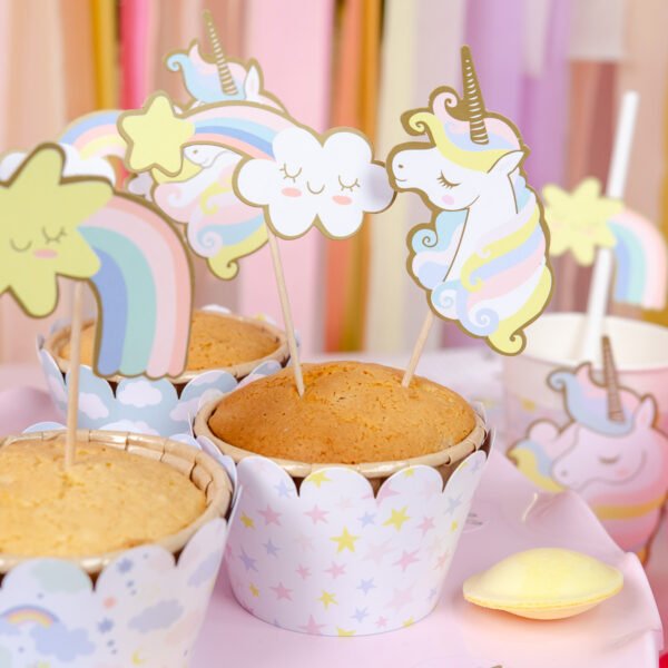Kit Cupcakes Licorne