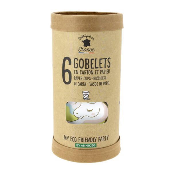 6 Gobelets Licorne