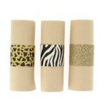 6 Ronds de serviettes Savane