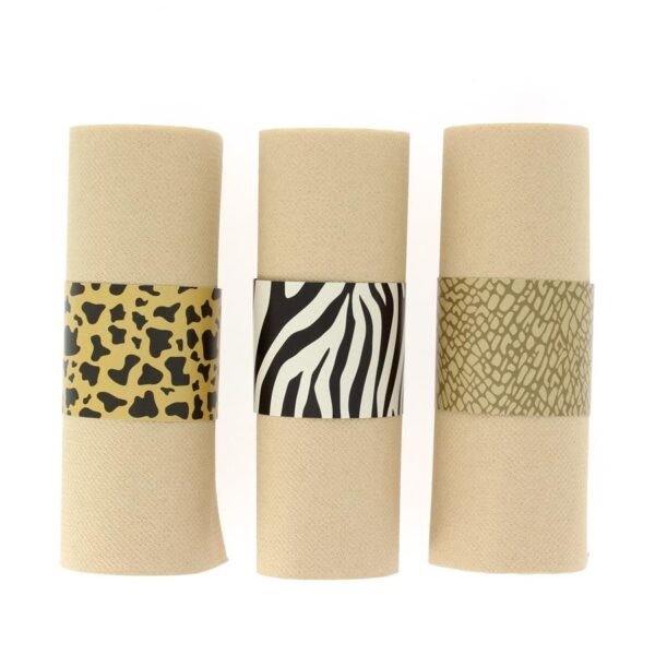 6 Ronds de serviettes Savane