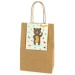 6 Sacs Cadeaux Animaux de la Forêt
