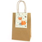 6 Sacs Cadeaux Animaux de la Forêt