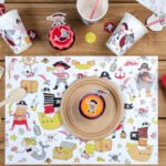 6 Sets de table Pirate Color