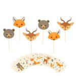 Kit Cupcakes Animaux de la Forêt