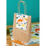6 Sacs Cadeaux Dinosaures
