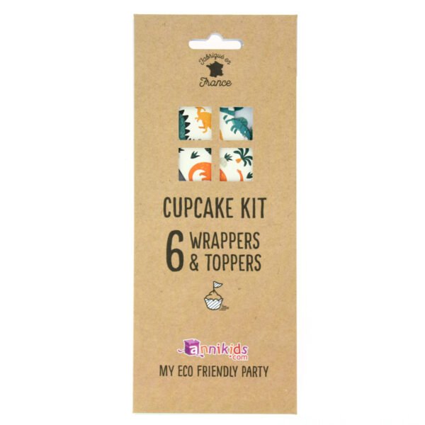 Kit Cupcakes Dinosaures