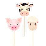 Cake Toppers Animaux de la Ferme